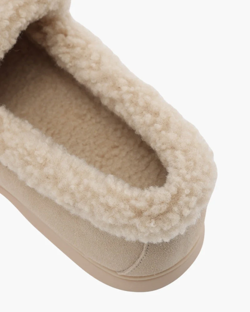 Pelzgefütterte Premium-Loafers