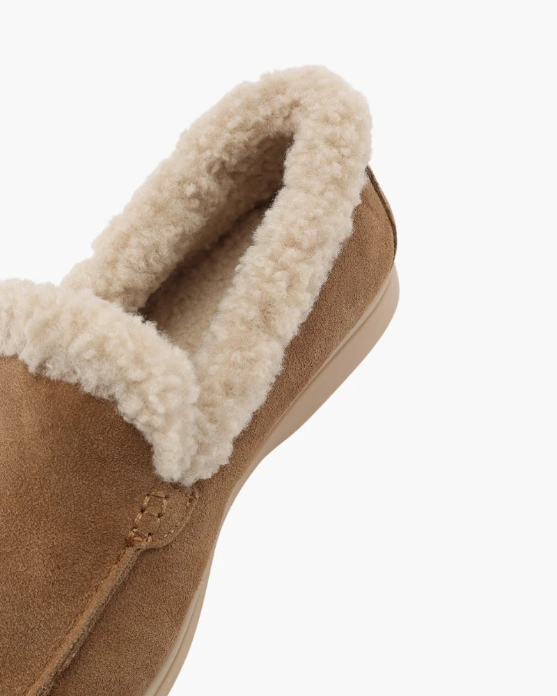 Pelzgefütterte Premium-Loafers