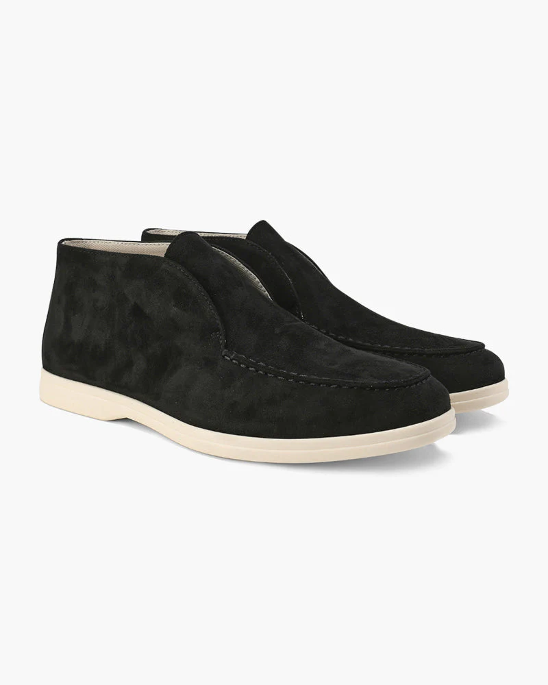 Old Money High Wildleder-Loafers