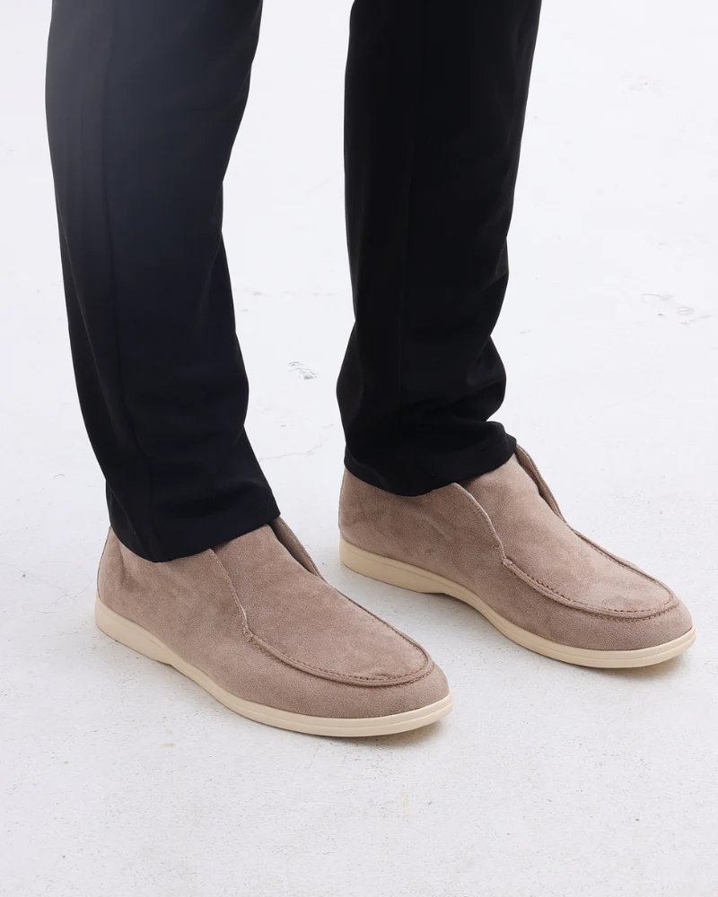 Old Money High Wildleder-Loafers
