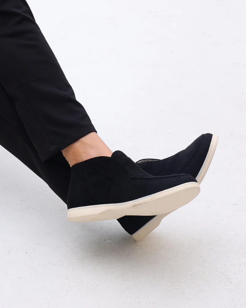 Old Money High Wildleder-Loafers