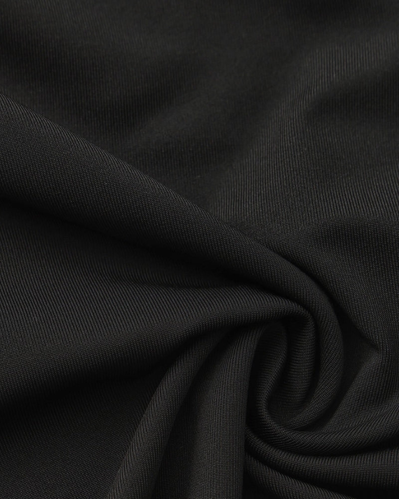 Schulterfreies Bodycon-Langkleid