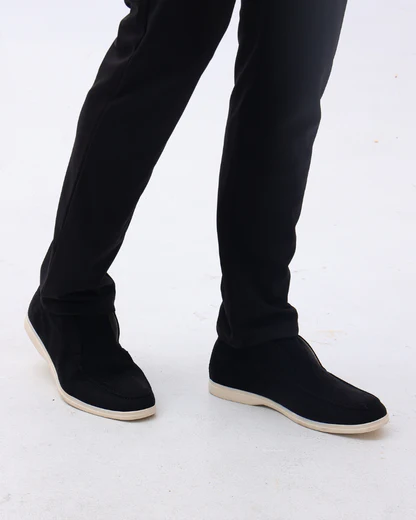 Old Money High Wildleder-Loafers