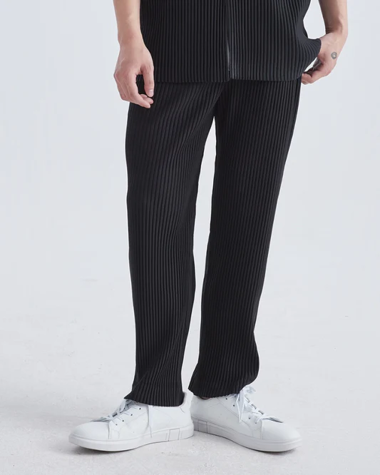 Gerippte Baumwollhose