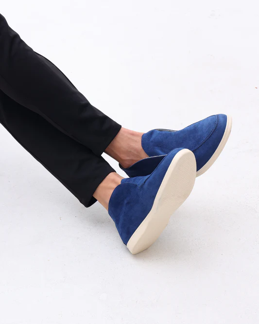 Old Money High Wildleder-Loafers