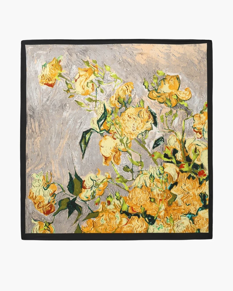 Old Money Impressionist Garden Schal