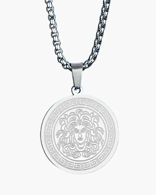 Medusa Lange Kette (Gold & Silber)