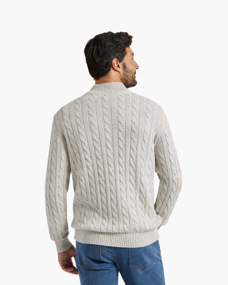 Verbier Pullover mit Halbreißverschluss