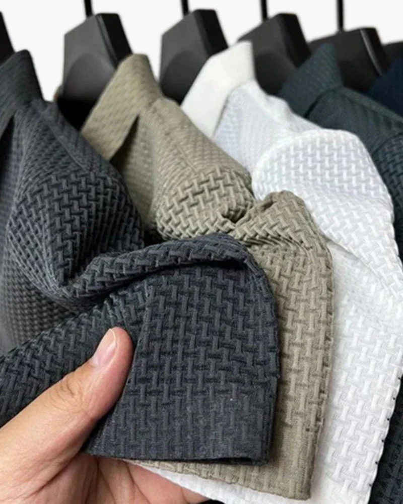 Prestigio Seiden-Polo (Knitterfrei)