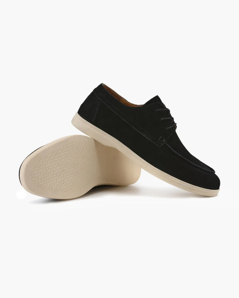 Premium Wildleder-Schnürschuhe