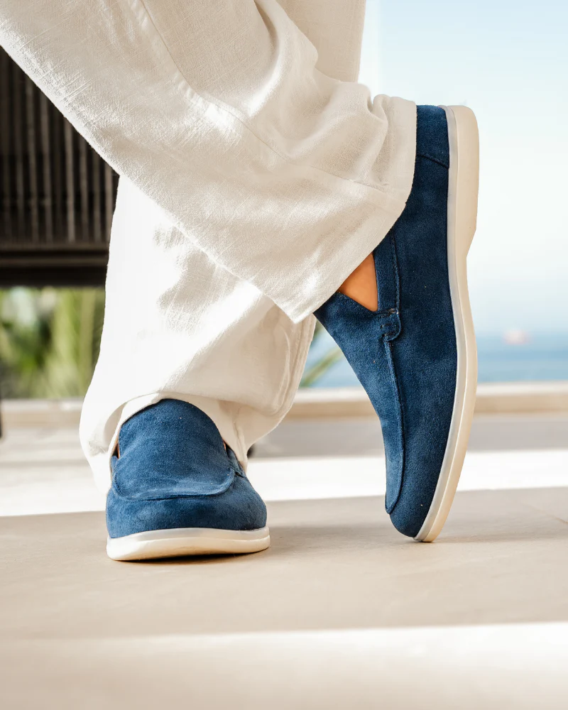 Old Money Wildleder-Loafers