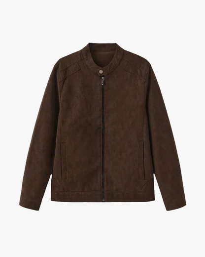 Estate Wildleder-Lederjacke