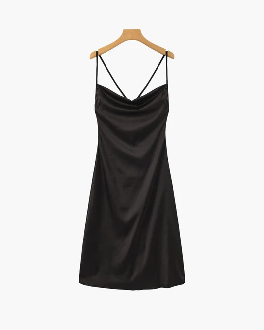 Old Money Seiden-Slipkleid