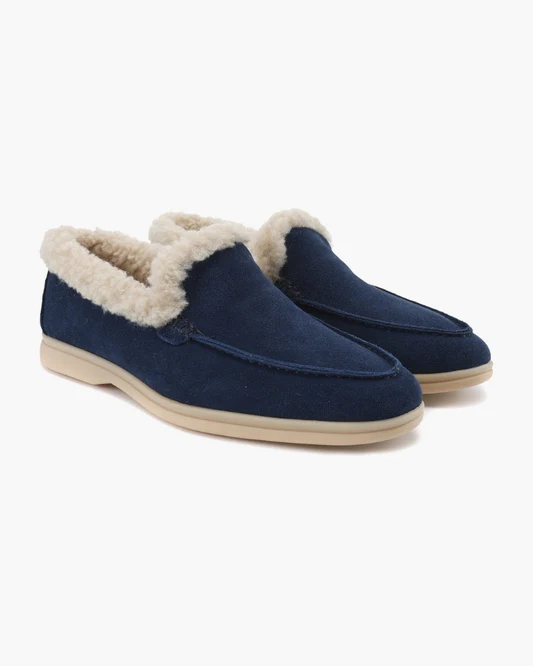 Pelzgefütterte Premium-Loafers