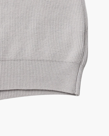 Edler Strickpullover mit Halbreißverschluss
