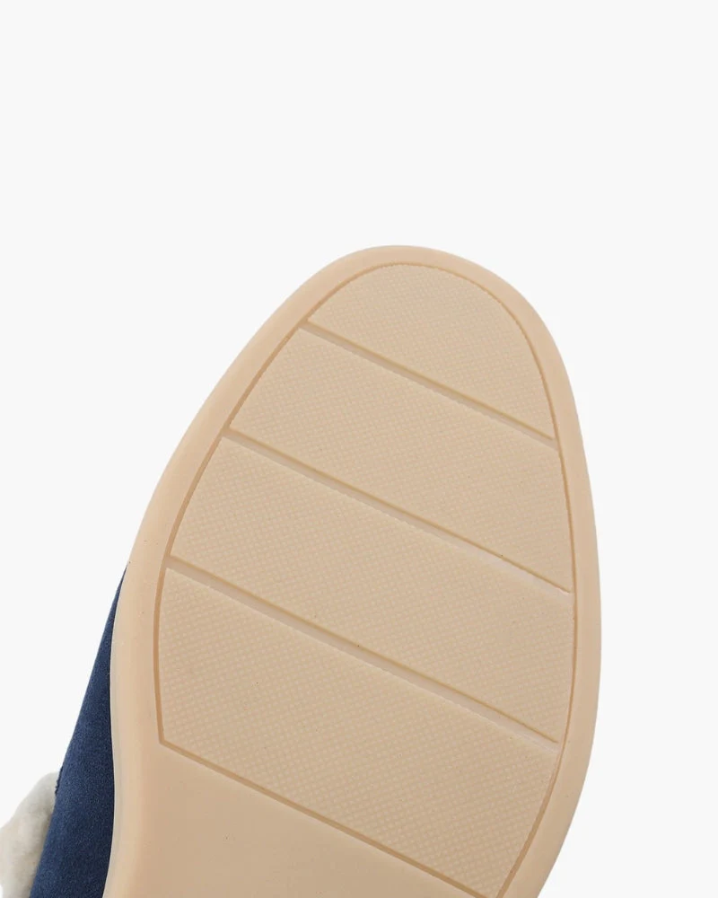 Pelzgefütterte Premium-Loafers