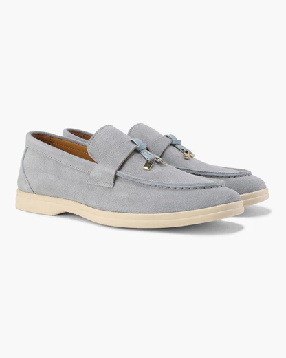 Old Money Wildleder Damen-Loafers