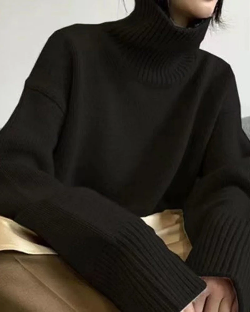 Heritage Strick-Rollkragenpullover