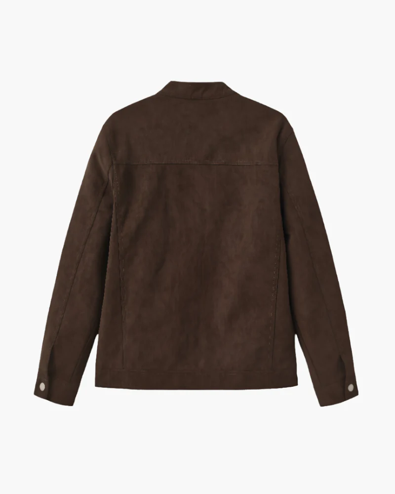 Estate Wildleder-Lederjacke
