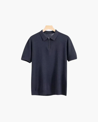 Marbella Zip-Up-Polo