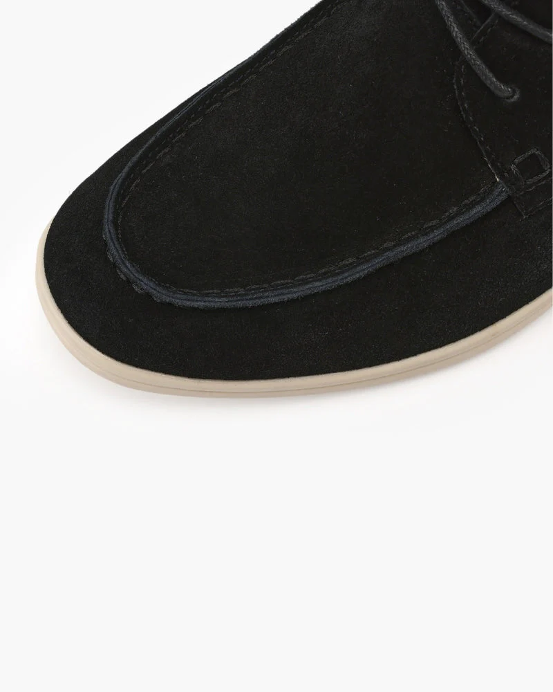 Premium Wildleder-Schnürschuhe
