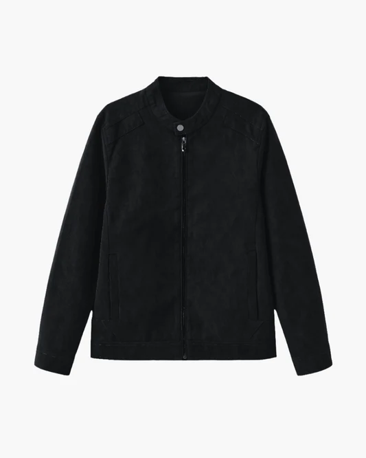 Estate Wildleder-Lederjacke