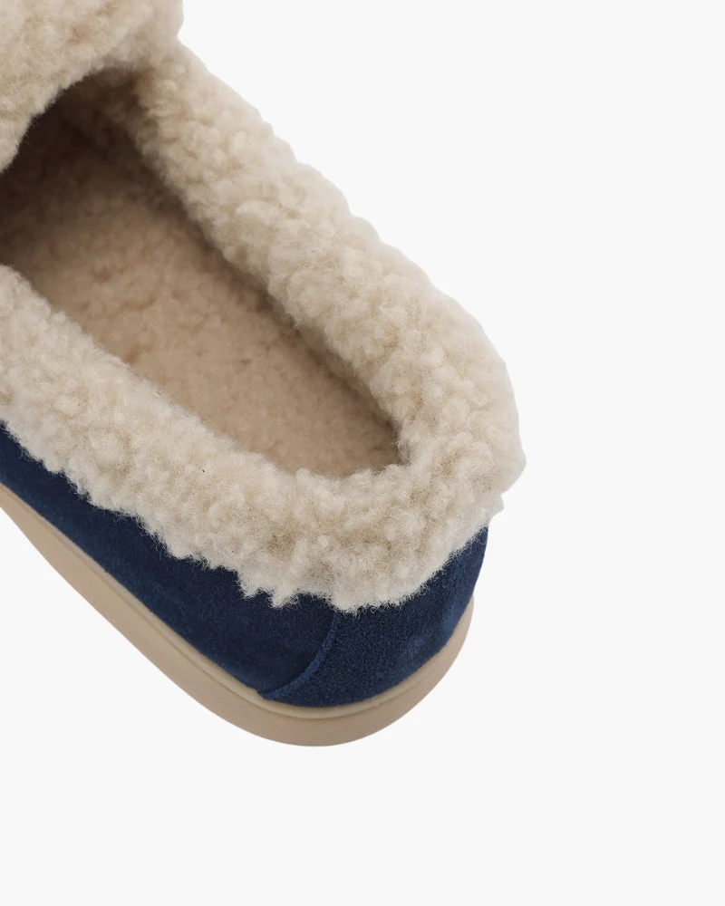 Pelzgefütterte Premium-Loafers