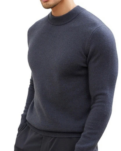 Edler Herbst-Rollkragenpullover