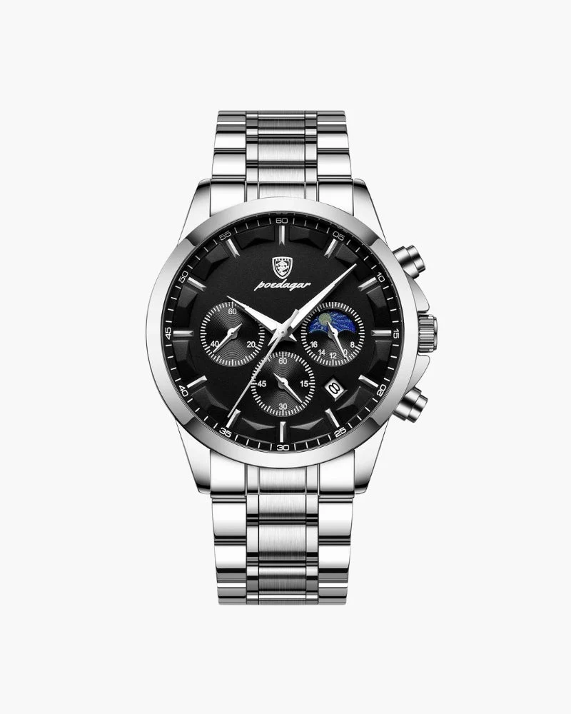 Precision Chronograph Stahluhr