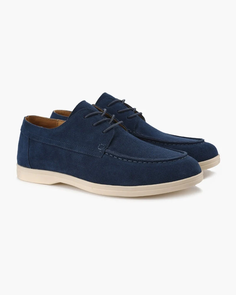 Premium Wildleder-Schnürschuhe