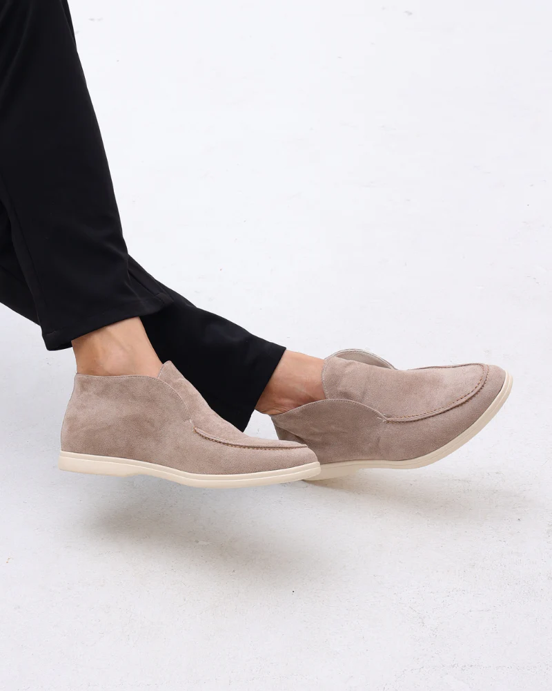 Old Money High Wildleder-Loafers