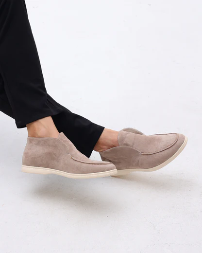 Old Money High Wildleder-Loafers