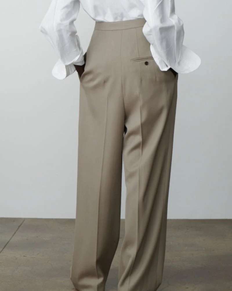 Wollene Oversized-Hose