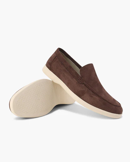Old Money Wildleder-Loafers
