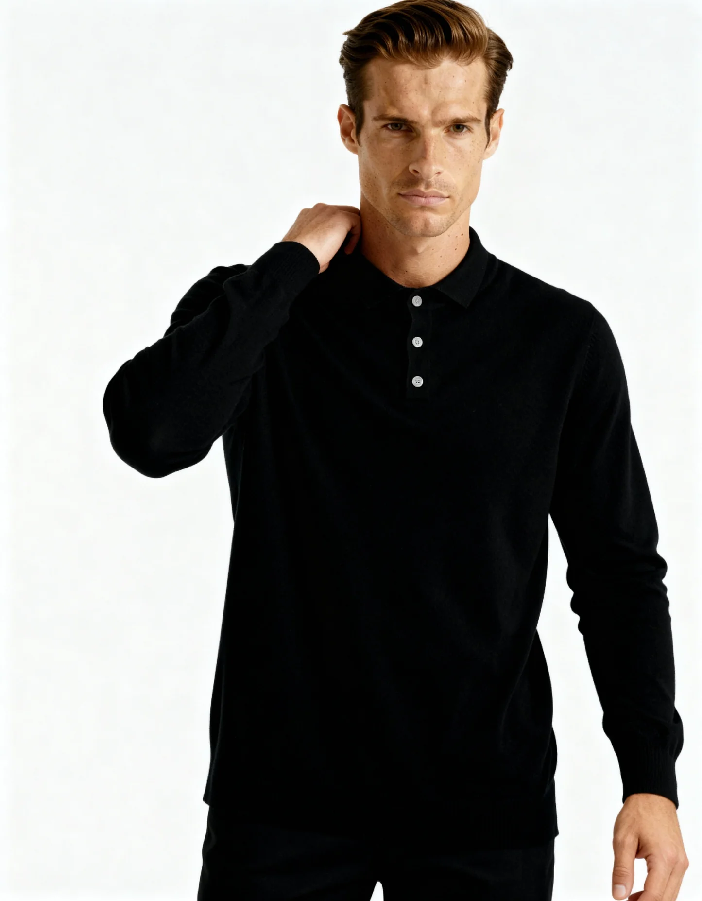 100% Kaschmir Polo
