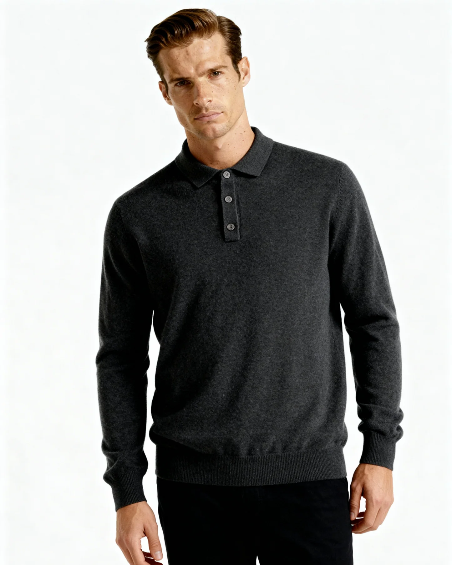 100% Kaschmir Polo