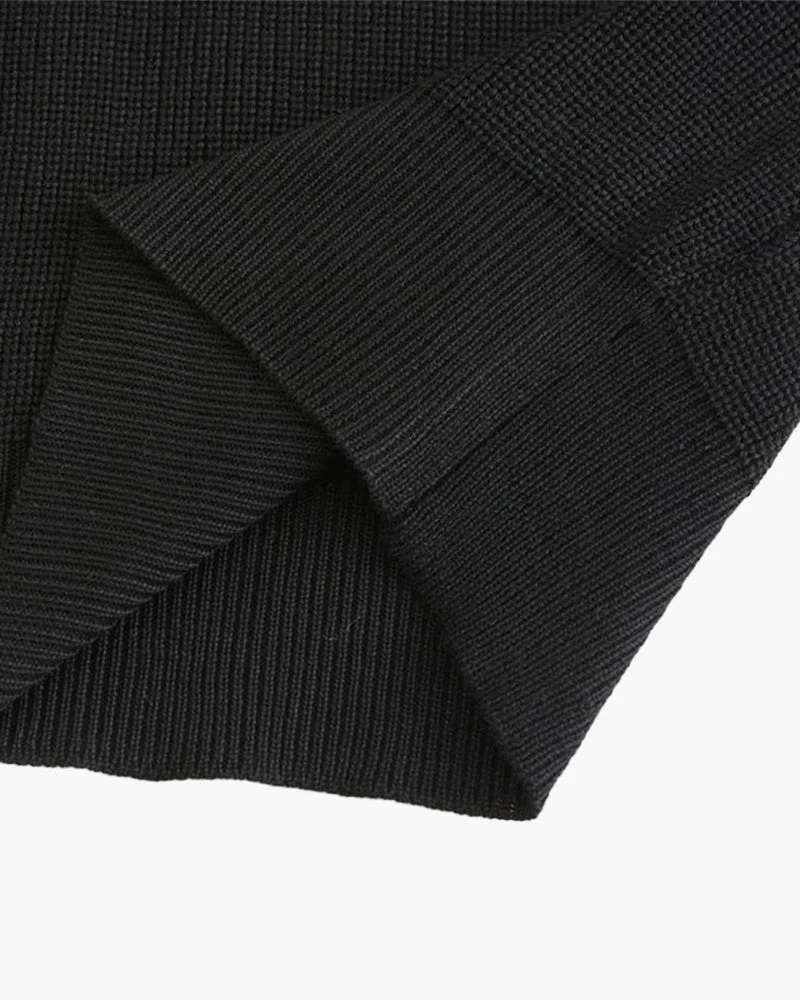 Cesare Pullover mit Halbreißverschluss