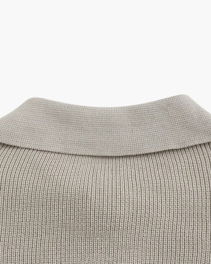 Cesare Pullover mit Halbreißverschluss