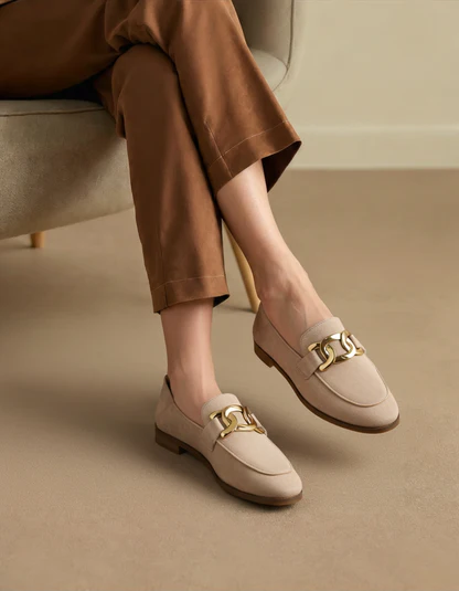Duchess Loafers aus Wildleder