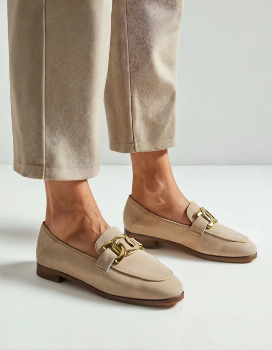 Duchess Loafers aus Wildleder