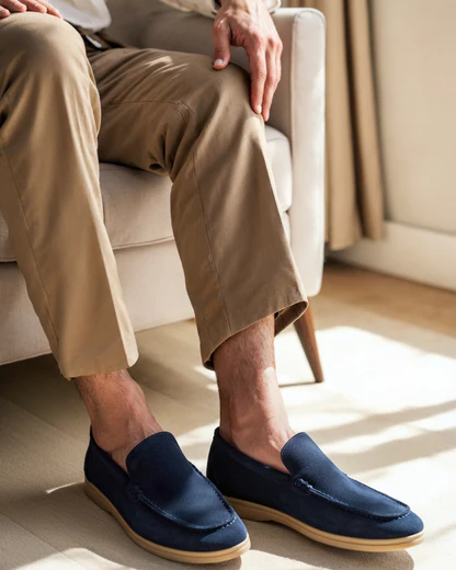 Old Money Premium Wildleder-Loafers