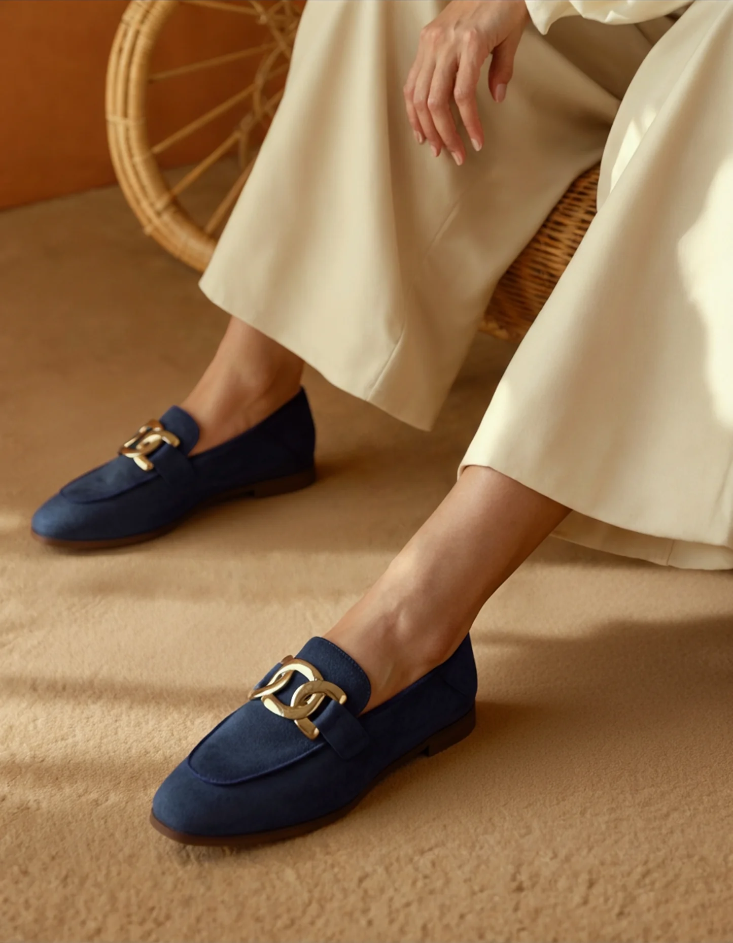 Duchess Loafers aus Wildleder