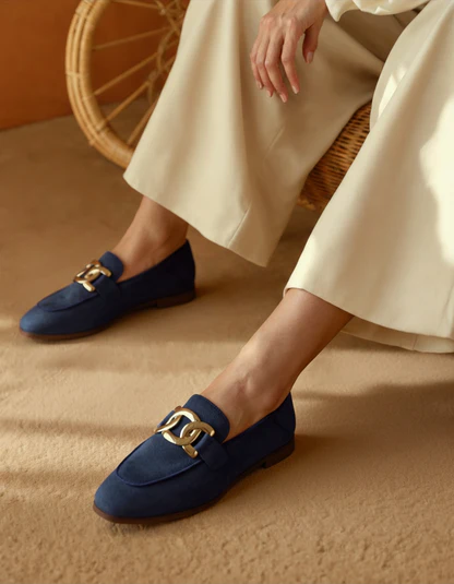 Duchess Loafers aus Wildleder