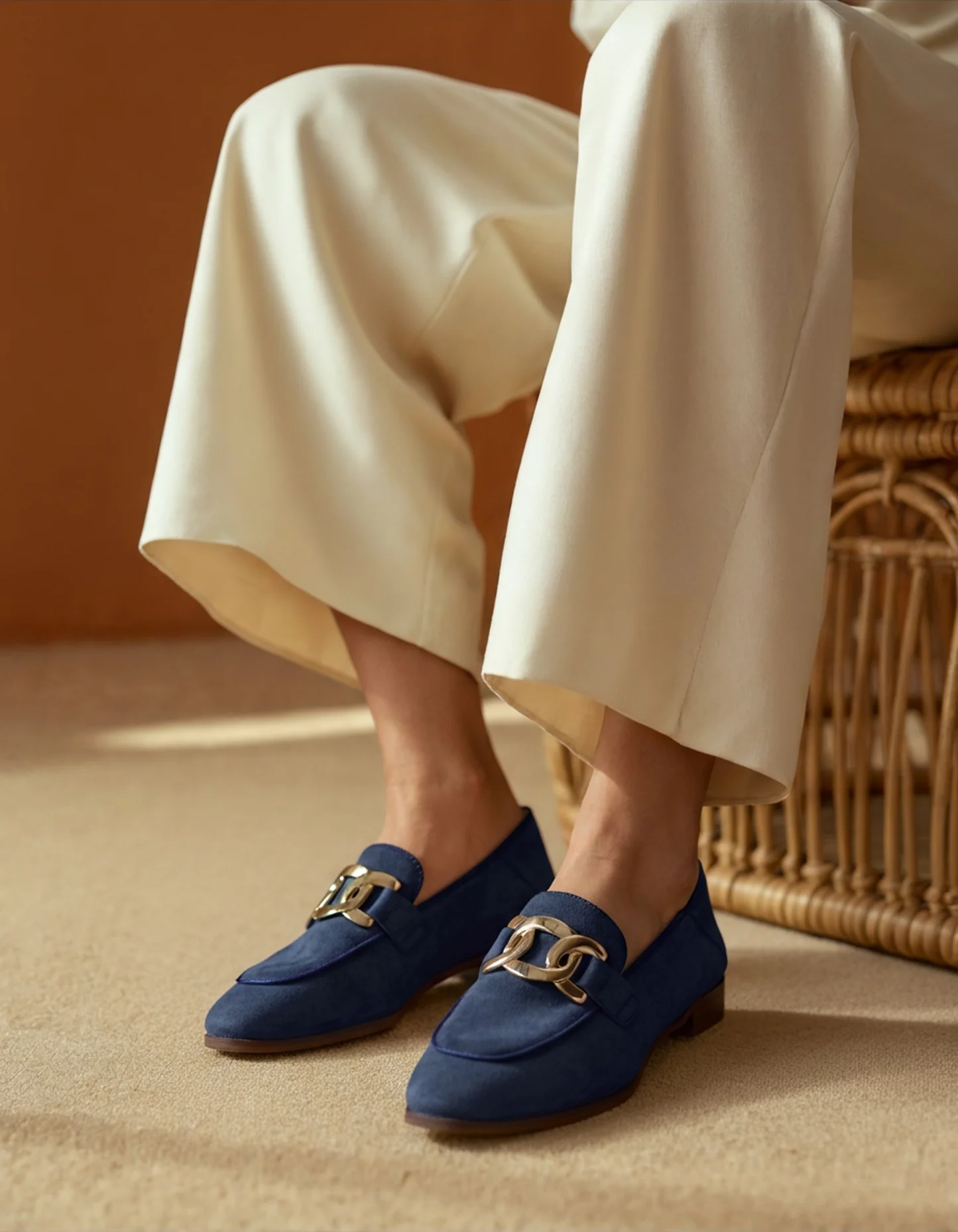 Duchess Loafers aus Wildleder