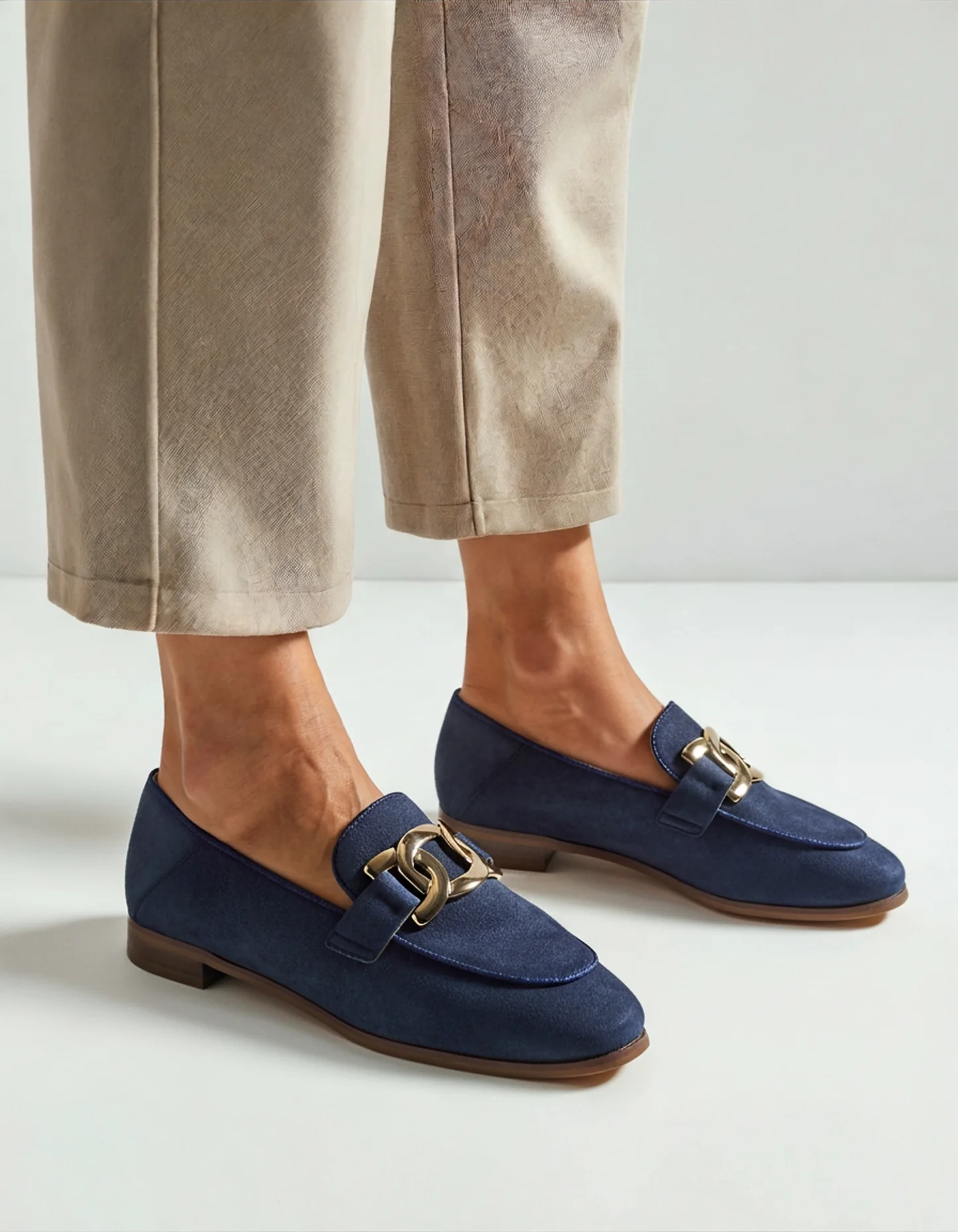 Duchess Loafers aus Wildleder