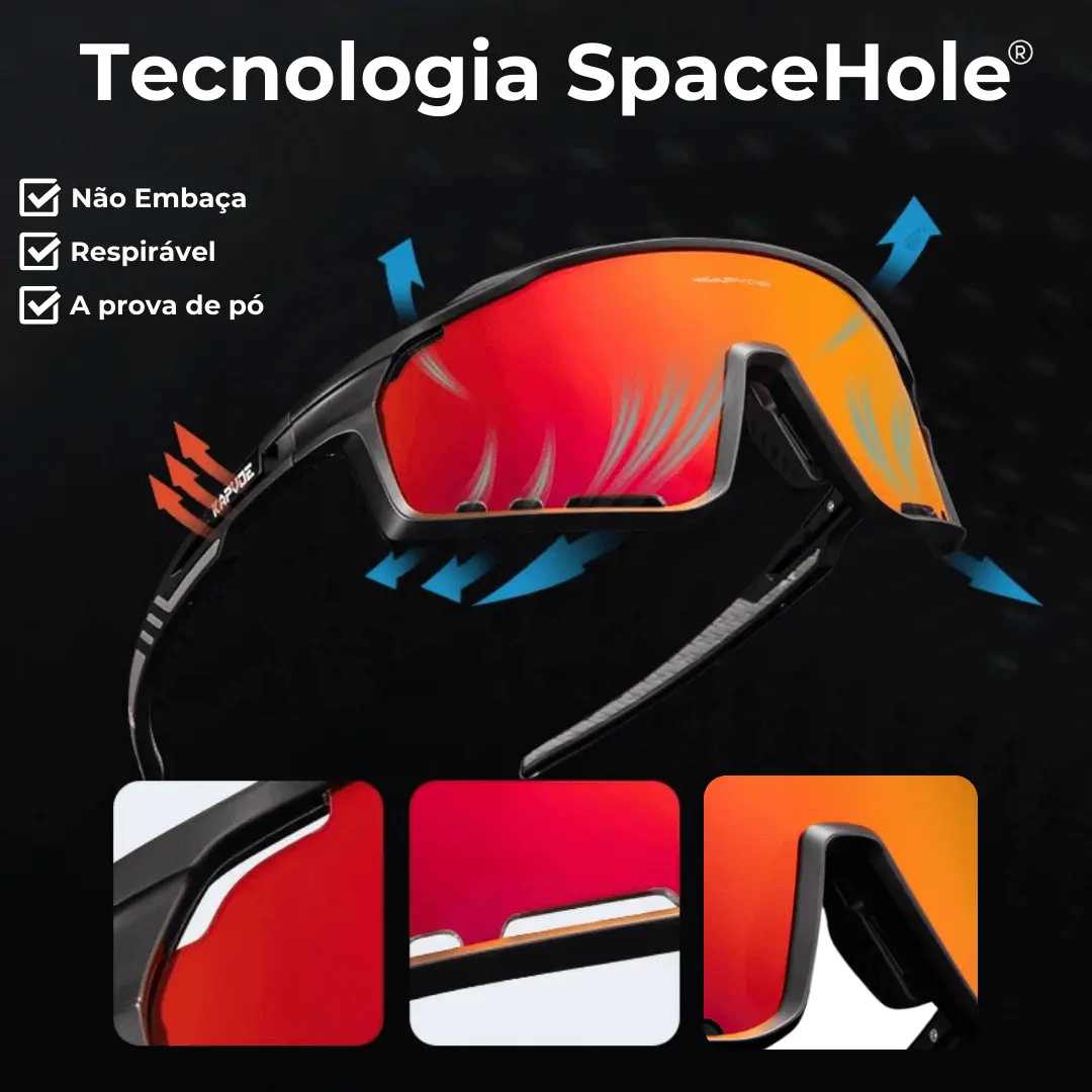 Sportliche Bewegungs-Sonnenbrille