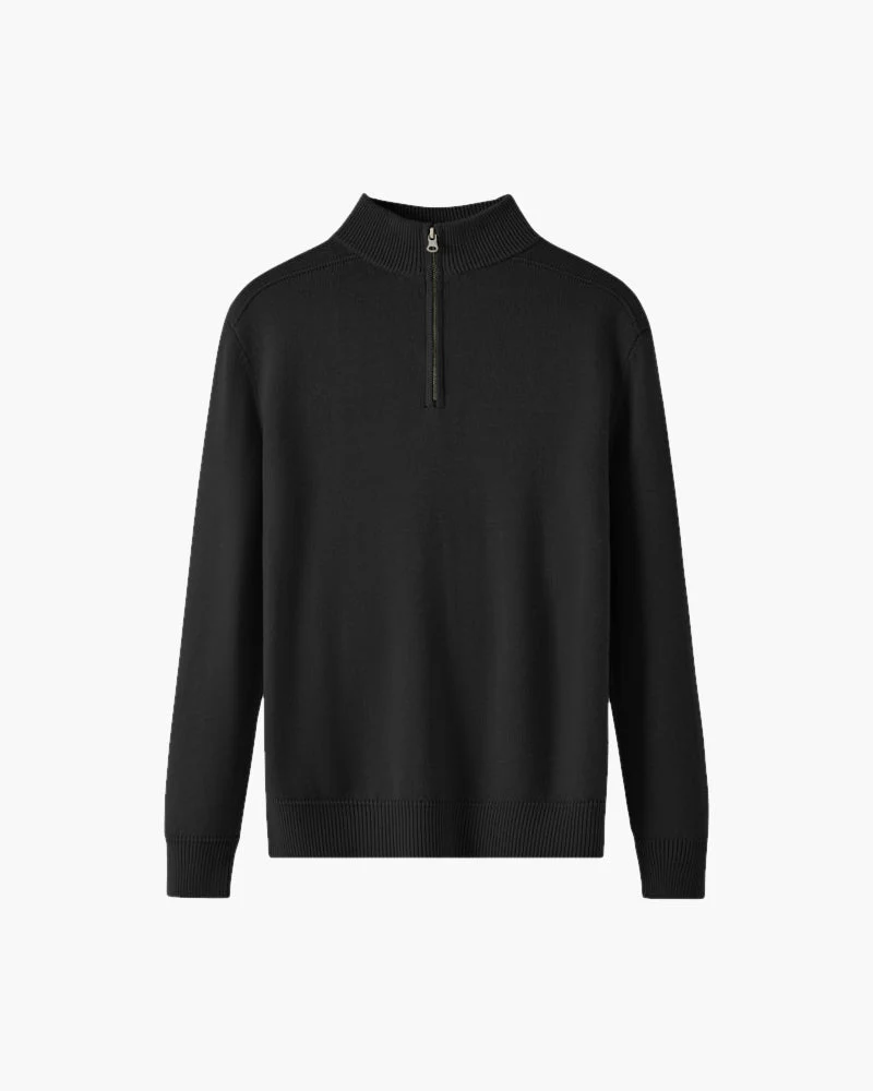 100% Merinowolle Zip-Up